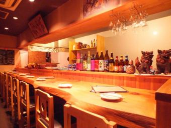 Please do not hesitate to come and visit one person! Enjoy your meal and alcohol while choosing sake at the back of the counter ♪