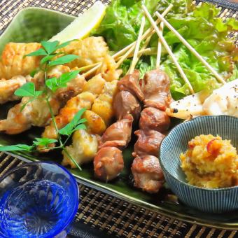 お任せ串焼き3種セット　6本