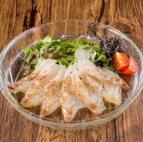 鯛のカルパッチョ