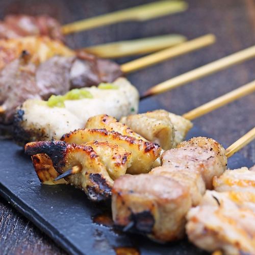 Yakitori is particular about how to roast and we will provide it with confidence ◎