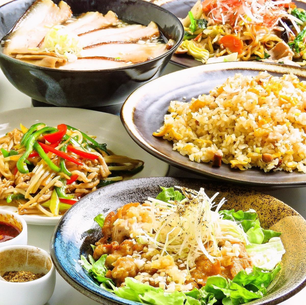 30年以上中華一筋！店長の腕を振るった自慢の中華料理♪