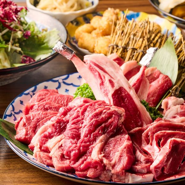 【スペシャルジンギスカンコース】『2時間飲み放題付き』！全11品 6,980円（税込）！