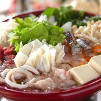 鍋コース◆海鮮屋のちゃんこ鍋◆5,000円（税込）
