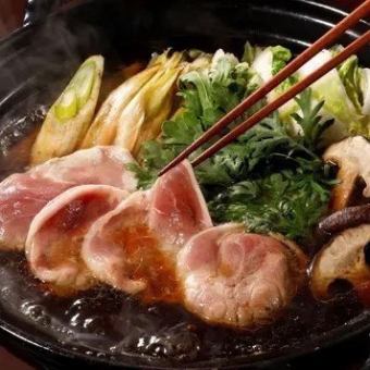 鍋コース◆鴨すき焼きコース◆4,500円（税込）