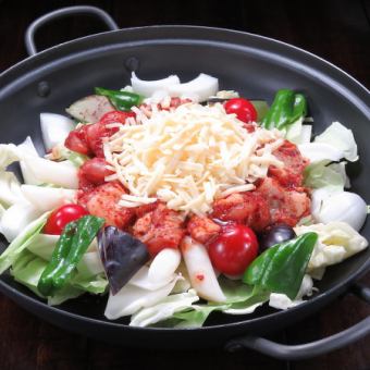 [All-you-can-drink included] Cheese Dakgalbi! Banquet course