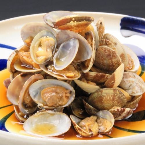 Clams pickled in Shaoxing wine