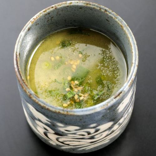 鶏骨スープ