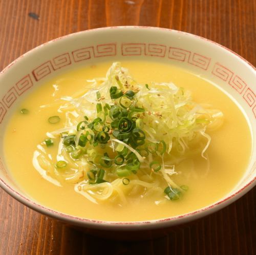 濃厚白湯ラーメン