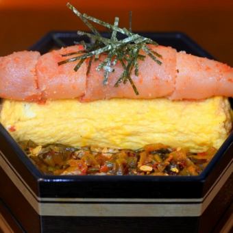 [Lunch only] Fukuoka specialty “Hakata Mentaiko Gozen” 2000 yen (tax included)