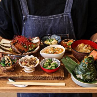 [Lunch] One Soup and Five Colors Daily Set Meal 2,000 yen (tax included)