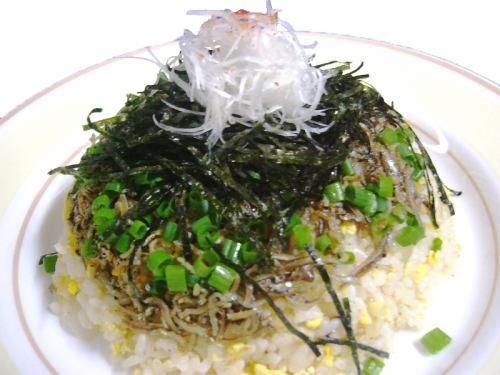 Jako-negi fried rice