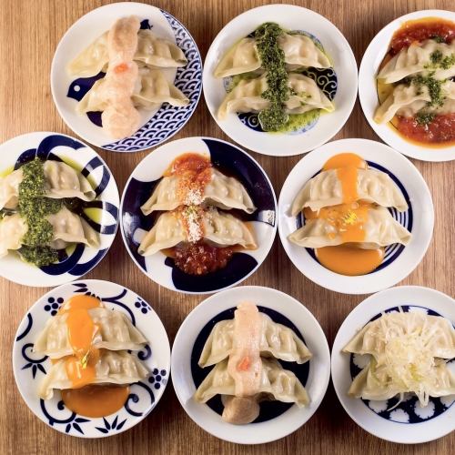 Assortment of 3 types of French dumplings (2 each)