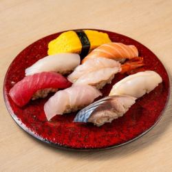 福来たる盛り合わせ 8貫