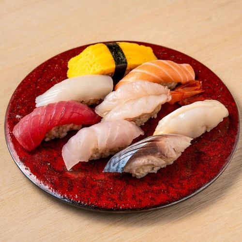 福来たる盛り合わせ 8貫
