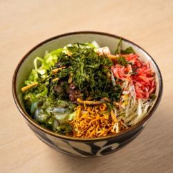 海苔タコ山葵もんじゃ