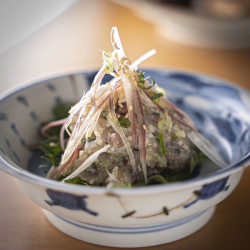 水茄子と茗荷和え