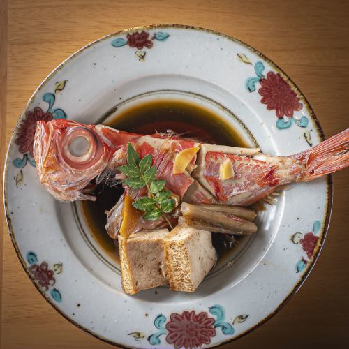 魚の煮付け(魚の内容は仕入れによって変わります)