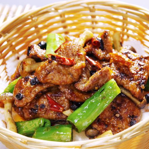 Stir-fried Spareribs with Japanese Pepper