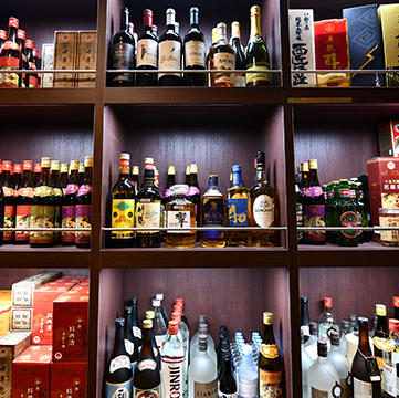 相性抜群の中国酒も豊富
