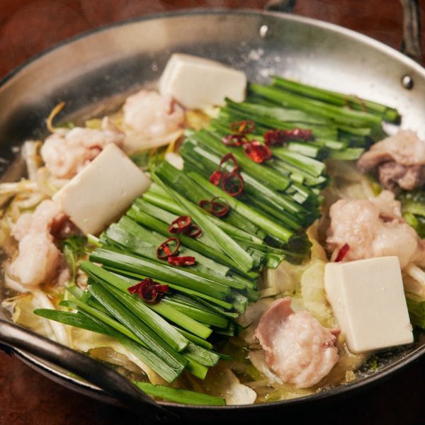 【拘り博多製法】ぷりっぷりの大とろもつ鍋はもつと野菜の旨味が堪りません!