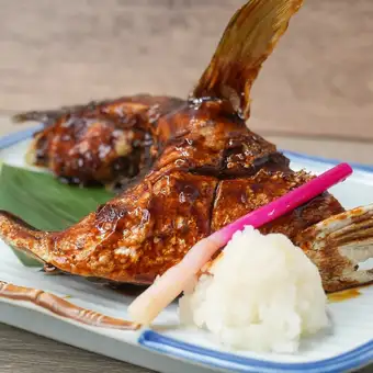 ぶりかまの照り焼き