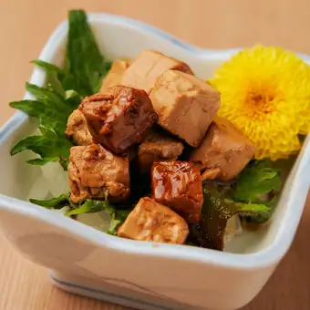 クリームチーズの九州醤油漬け