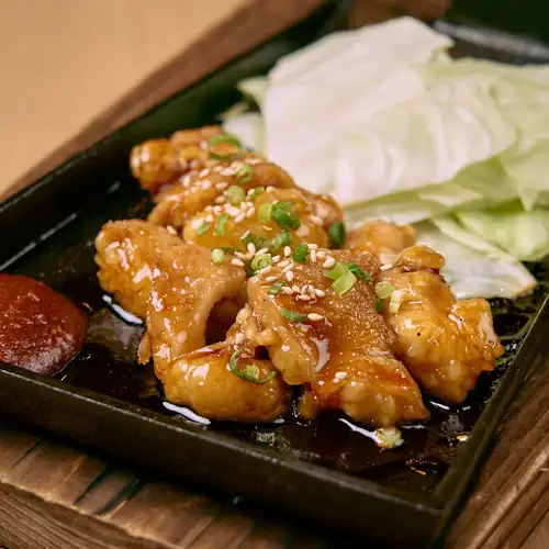 鶏ホルモン焼き