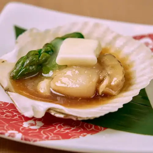 ホタテバターの醤油焼き
