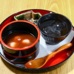 Shiratama Zenzai Set