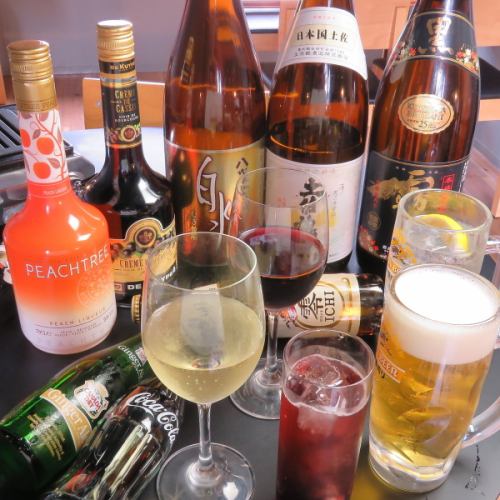 単品飲み放題もご用意◎