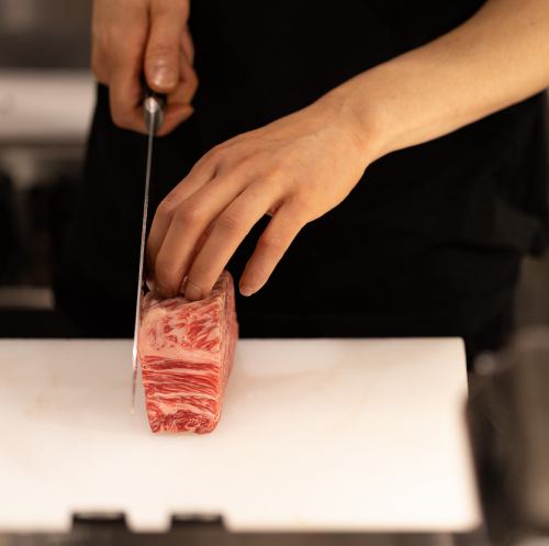 素材の良さを最大限に活かしたコースがおすすめ！店長厳選のお肉をご堪能ください！