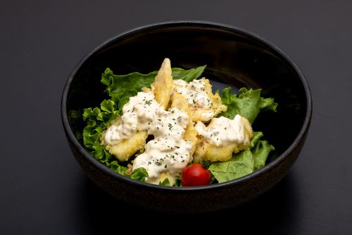 white fish tartar salad