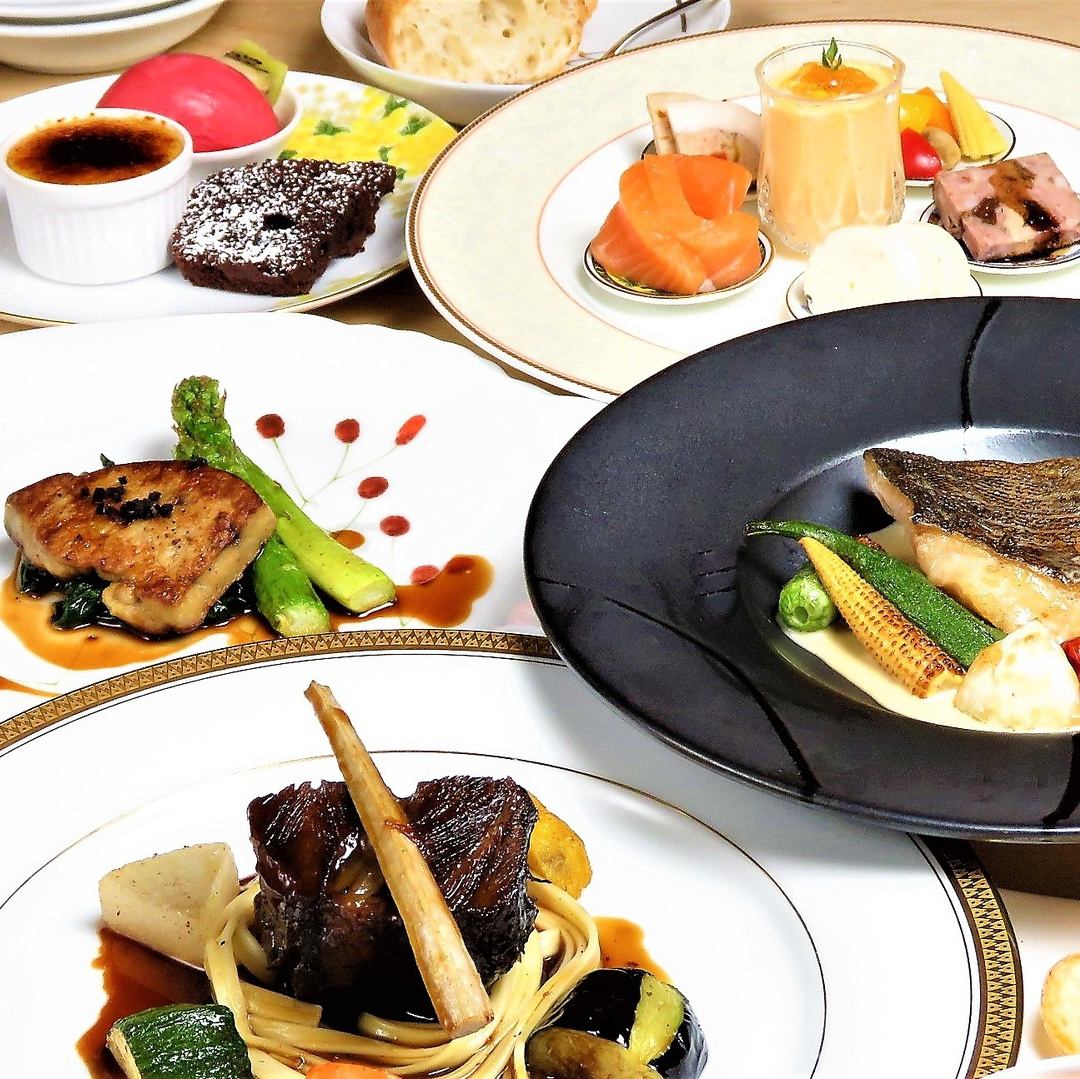 A neo-bistro that you can enjoy in Yachiyo Chuo! Authentic French cuisine with a wide variety of course and a la carte options.