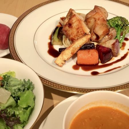 [Lunch! Weekday limited menu] Marche Marche course