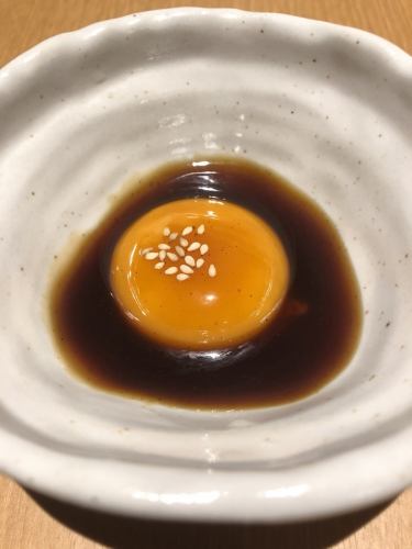 "토핑"노른자 토로 계란