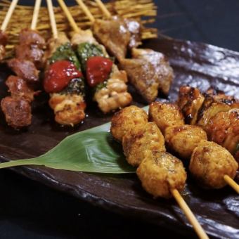 Assorted skewers - 10 skewers