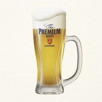 The Premium Malt's is also available ★ 120 minutes all-you-can-drink for 2,500 yen!