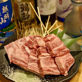 新泻县黑毛和牛串烧套餐2小时无限畅饮+8道菜品5,000日元（含税）《无火锅套餐》