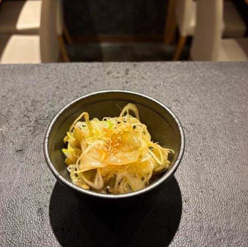 ピリ辛ねぎザーサイ