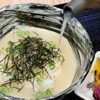 鶏だし茶漬け