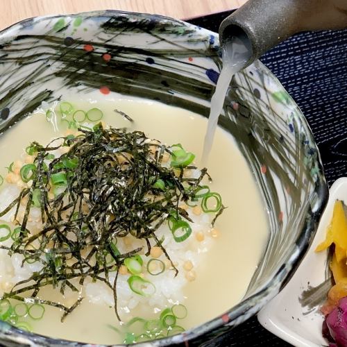 鶏だし茶漬け