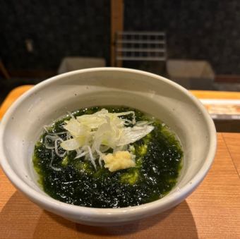 綠生菜豆腐