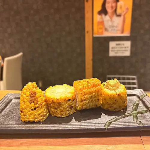 焼きとうもろこし