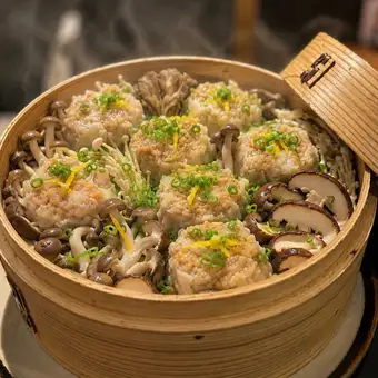 아키카 버섯 찐 소매
