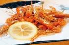 Deep fried river shrimp