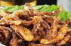 Deep-fried squid