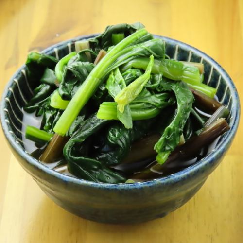 ほうれん草とわらびのお浸し