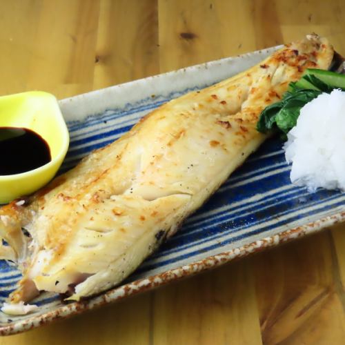 ホッケの塩焼き　