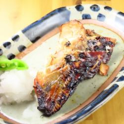 Horse mackerel dried in mirin