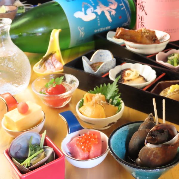 【お晩菜盛り合わせ】3種、5種、7種の盛り合わせをご用意！